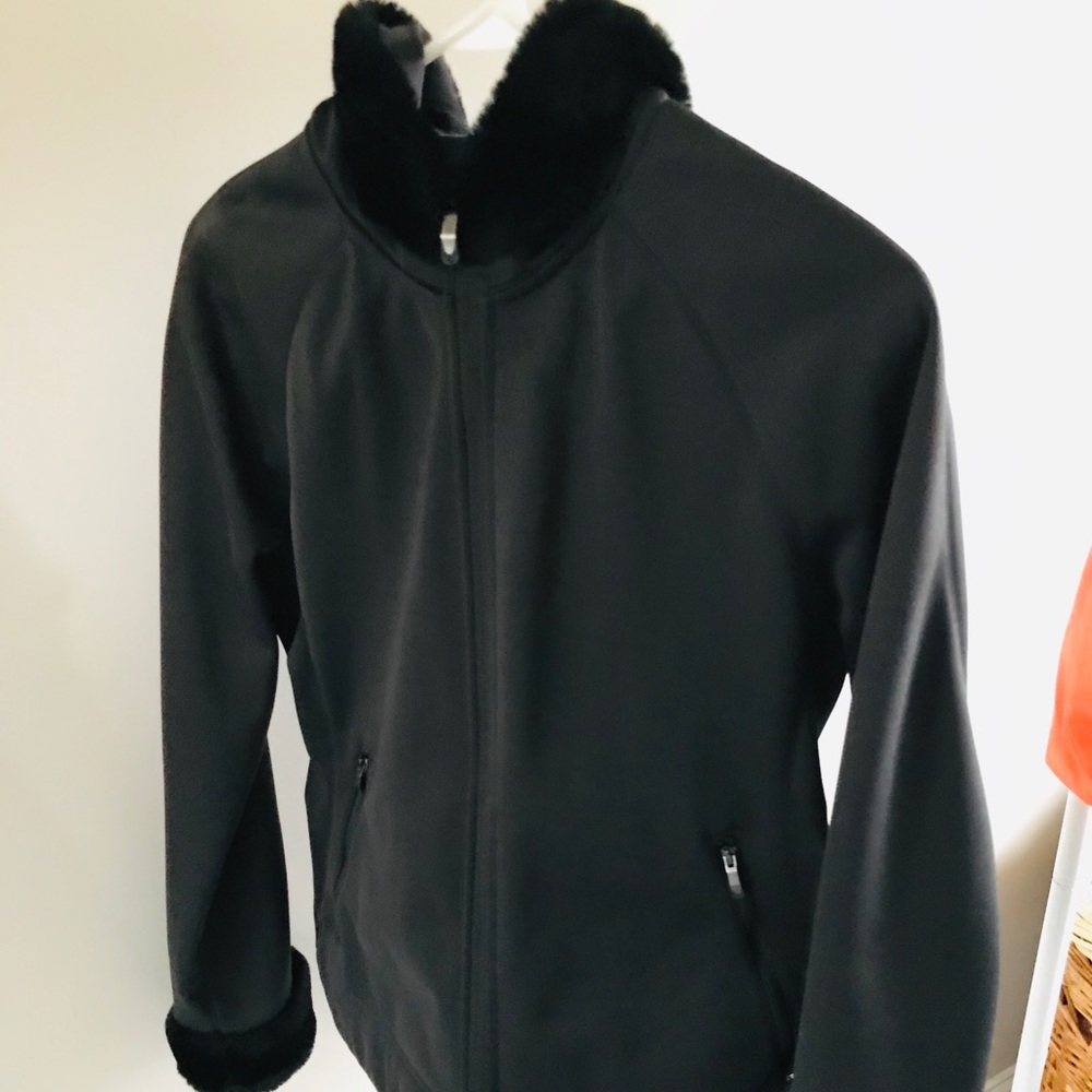 Adidas Fitted Fur detail jacket